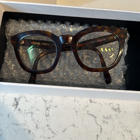 Celine Paris Cat eye eyeglass frame - Picture 2 of 7